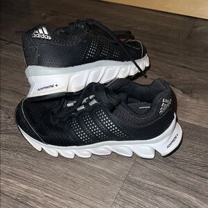 Adidas Black and White Adiprene Sneakers